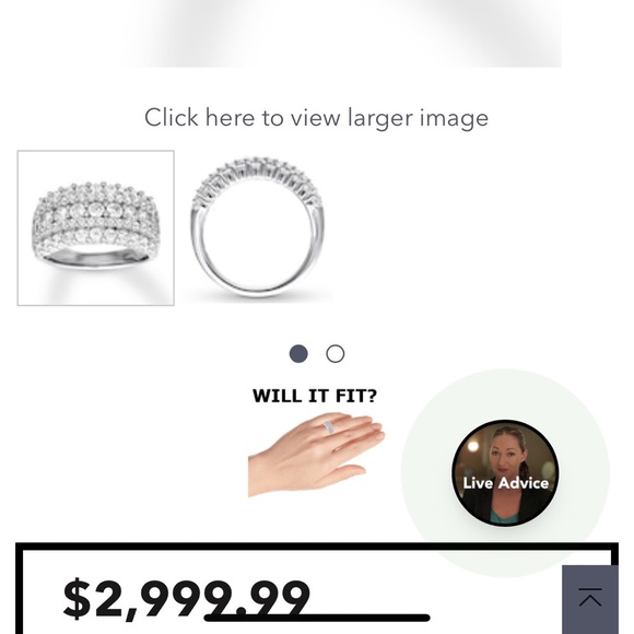 Kay Jewelers 2ct diamond ring - Picture 3 of 7